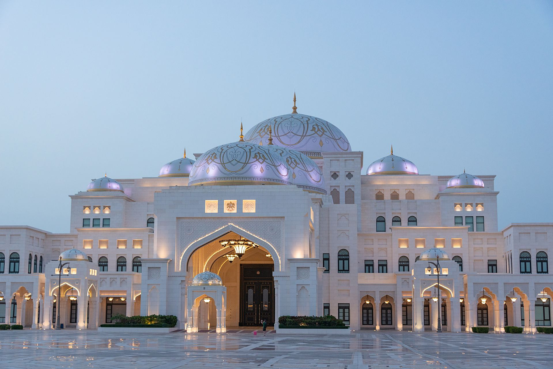 Qasr Al Watan, het presidentieel paleis, Abu Dhabi